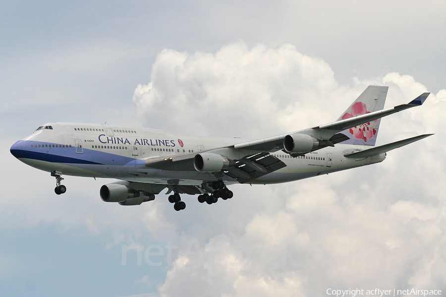 China Airlines Boeing 747-409 (B-18251) | Photo 367031