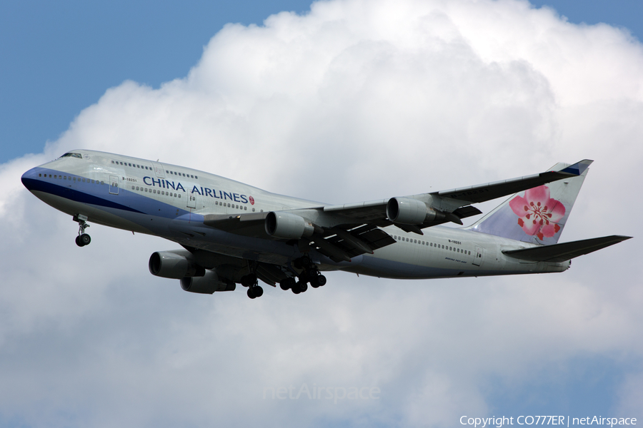 China Airlines Boeing 747-409 (B-18251) | Photo 60903