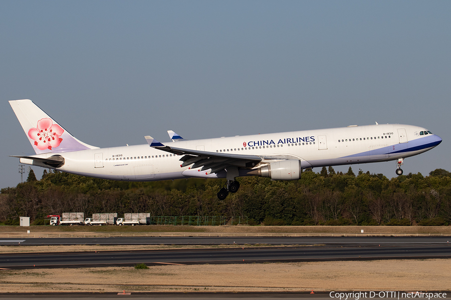 China Airlines Airbus A330-302 (B-18310) | Photo 391148