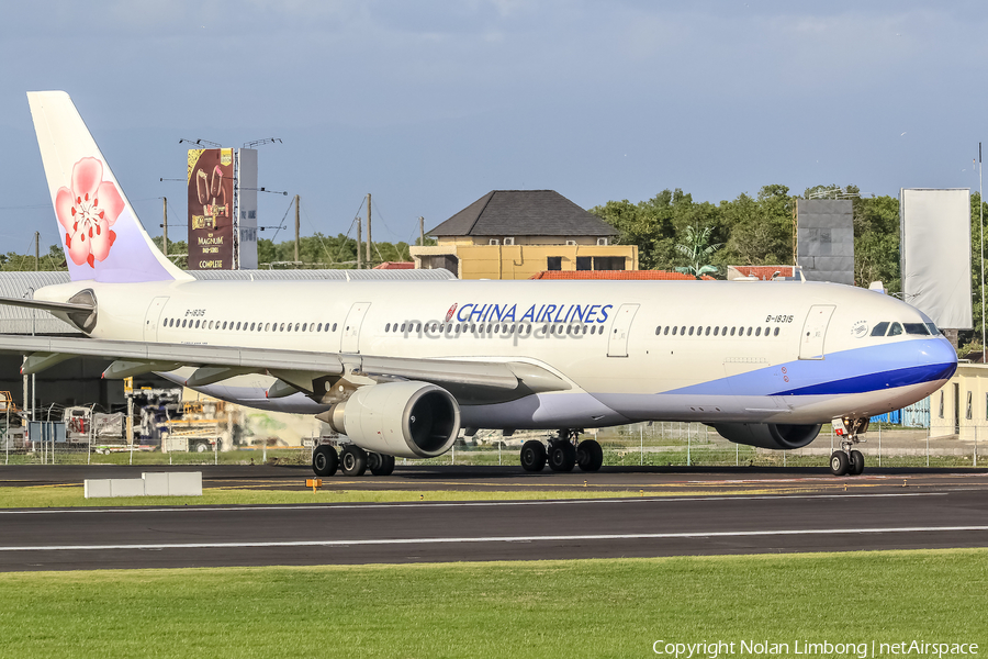 China Airlines Airbus A330-302 (B-18315) | Photo 538158