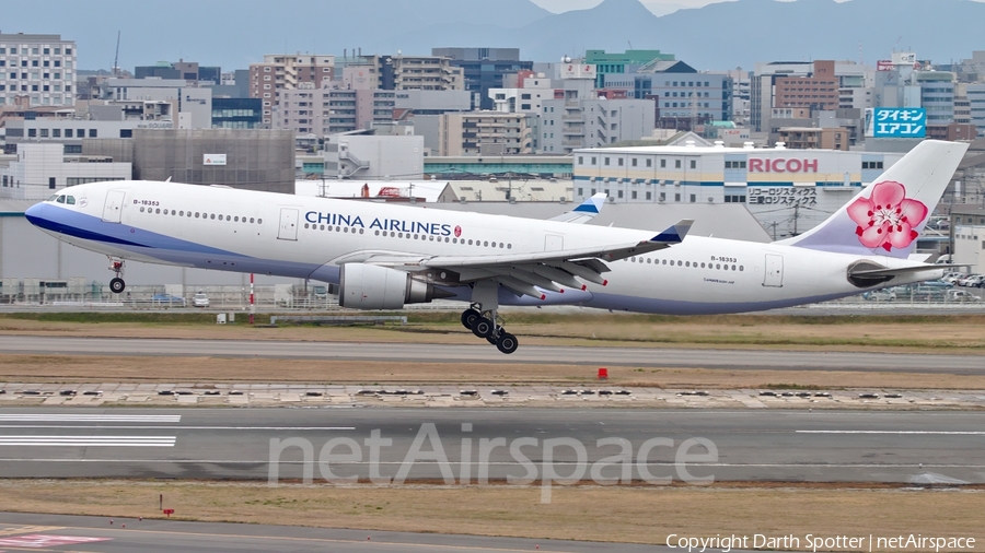 China Airlines Airbus A330-302 (B-18353) | Photo 202674