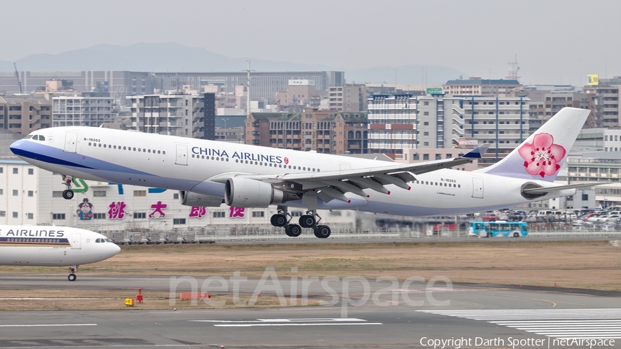 China Airlines Airbus A330-302 (B-18353) | Photo 202919