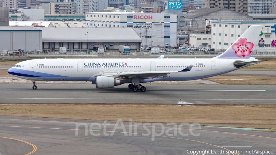 China Airlines Airbus A330-302 (B-18353) | Photo 202921