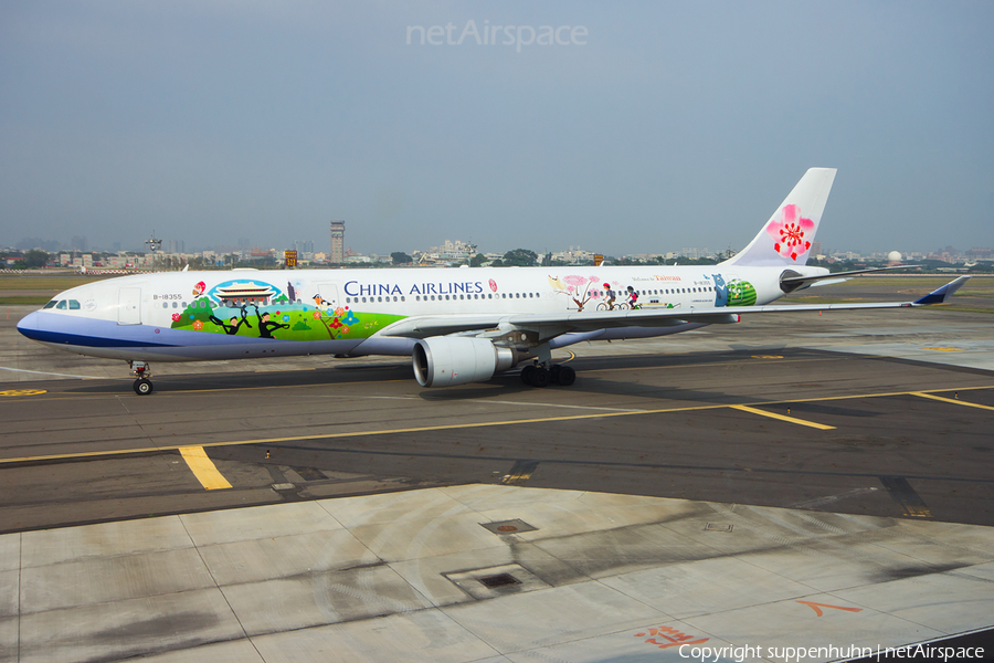 China Airlines Airbus A330-302 (B-18355) | Photo 99071