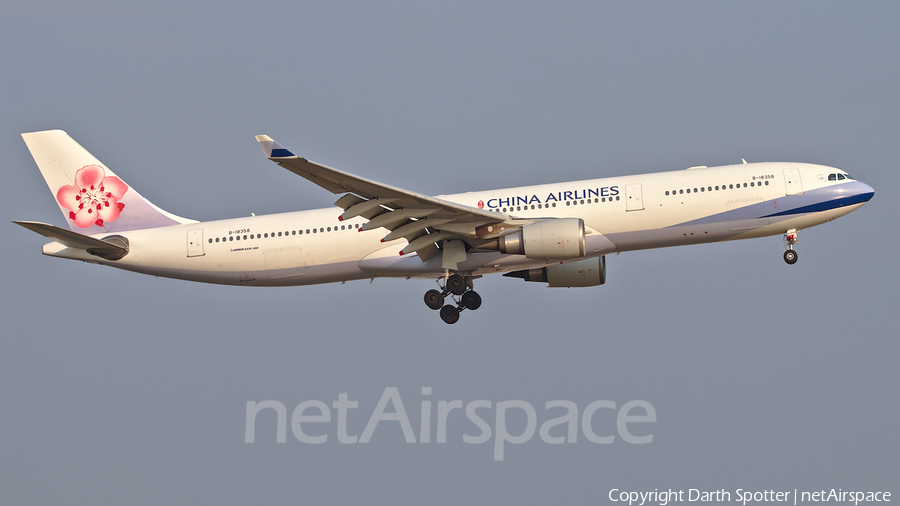China Airlines Airbus A330-302E (B-18358) | Photo 318477