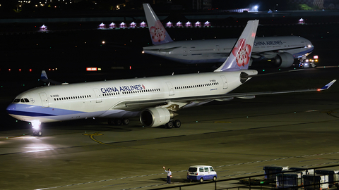 China Airlines Airbus A330-302E (B-18358) at  Taipei - Taoyuan, Taiwan