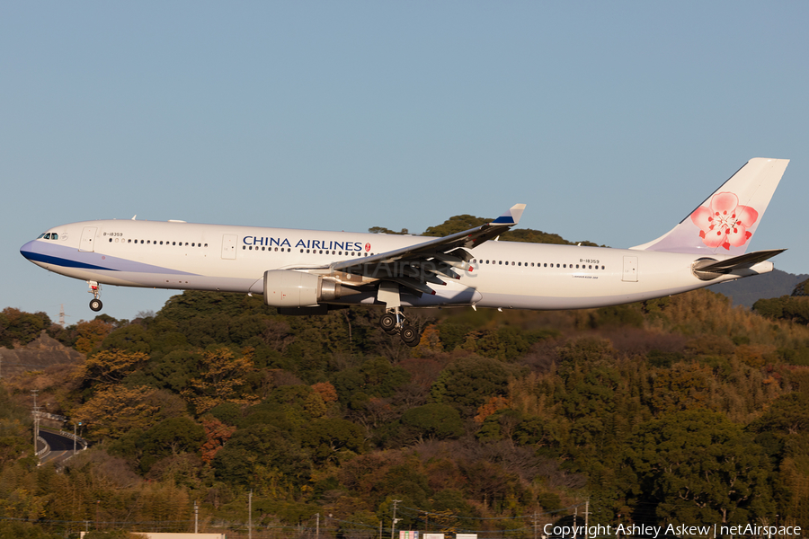 China Airlines Airbus A330-302 (B-18359) | Photo 364548