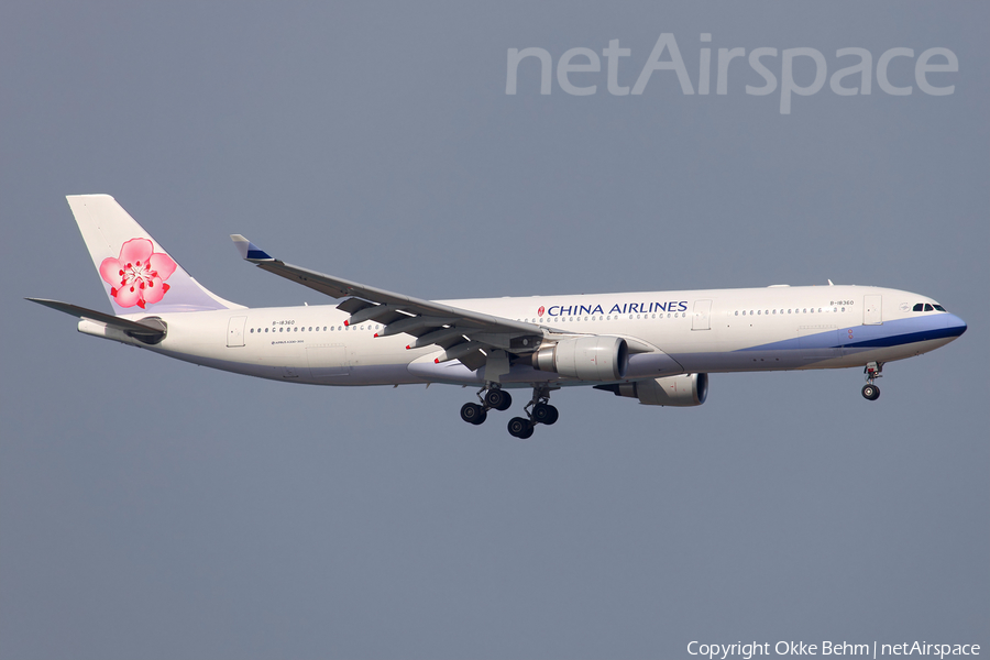 China Airlines Airbus A330-302 (B-18360) | Photo 148692