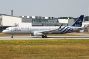 China Eastern Airlines Airbus A321-231 (B-1837) at  Hamburg - Finkenwerder, Germany