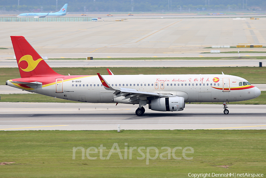 Tianjin Airlines Airbus A320-232 (B-1849) | Photo 331029