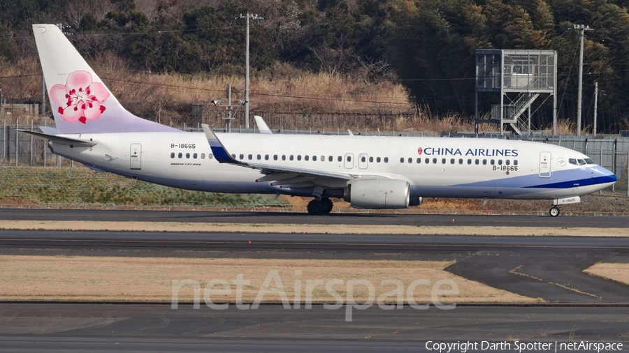 China Airlines Boeing 737-8AL (B-18665) | Photo 205003
