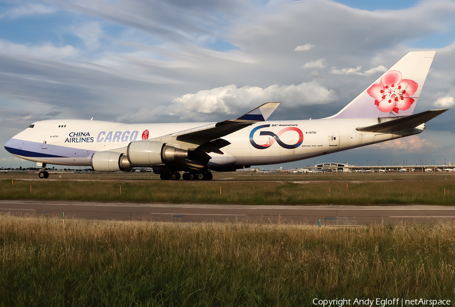 China Airlines Cargo Boeing 747-409F (B-18701) | Photo 387094