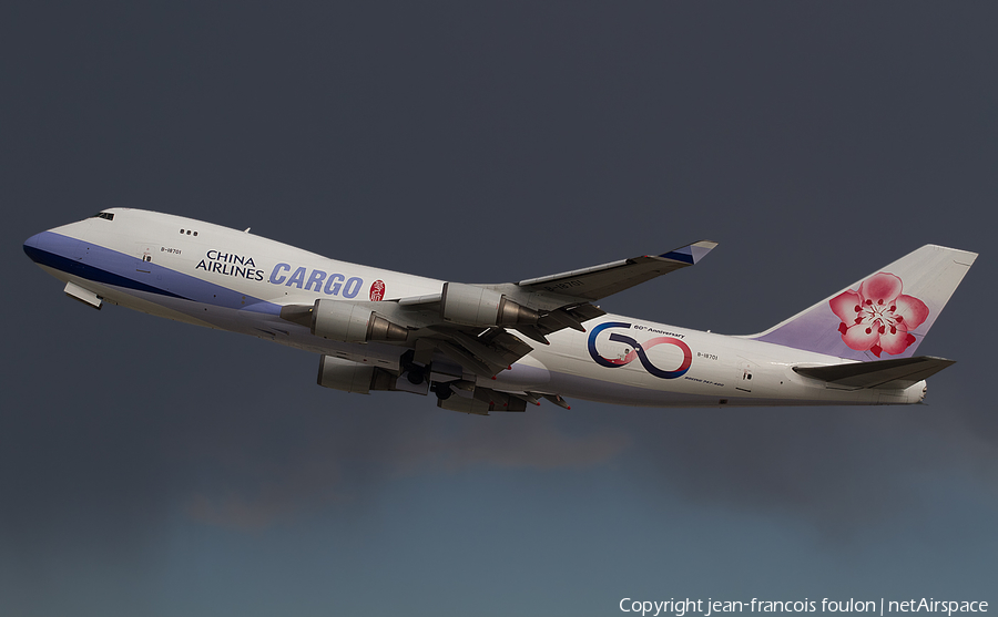 China Airlines Cargo Boeing 747-409F (B-18701) | Photo 385756