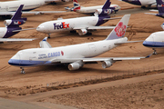 China Airlines Cargo Boeing 747-409F (B-18702) at  Victorville - Southern California Logistics, United States