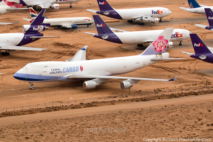 China Airlines Cargo Boeing 747-409F(SCD) (B-18705) | Photo 147332