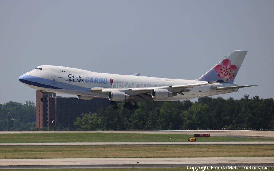 China Airlines Cargo Boeing 747-409F(SCD) (B-18707) | Photo 330107