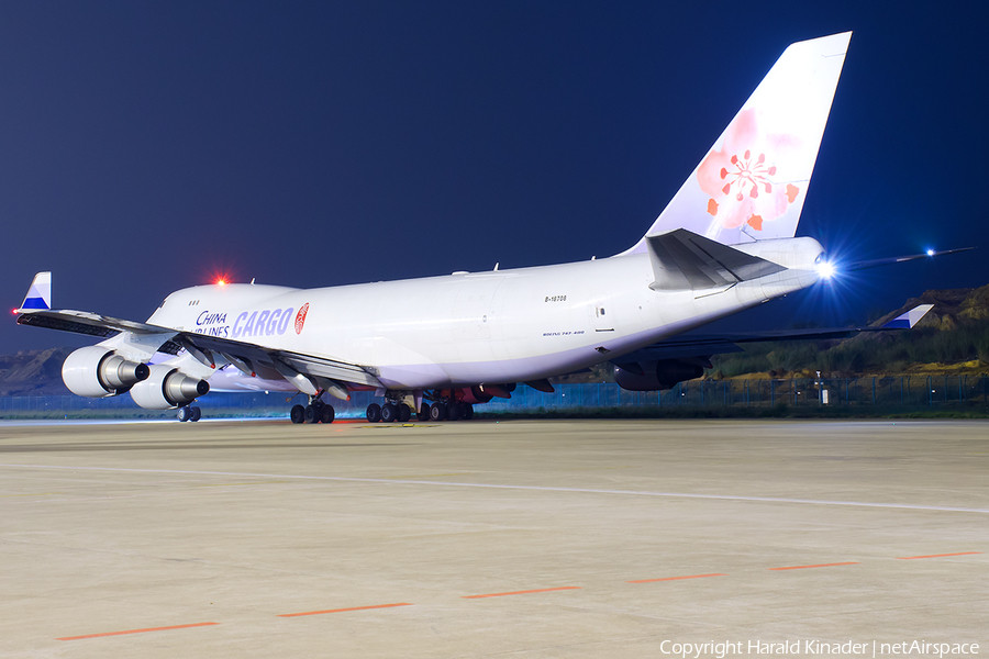 China Airlines Cargo Boeing 747-409F(SCD) (B-18707) | Photo 307069