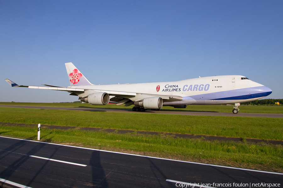 China Airlines Cargo Boeing 747-409F(SCD) (B-18707) | Photo 248229