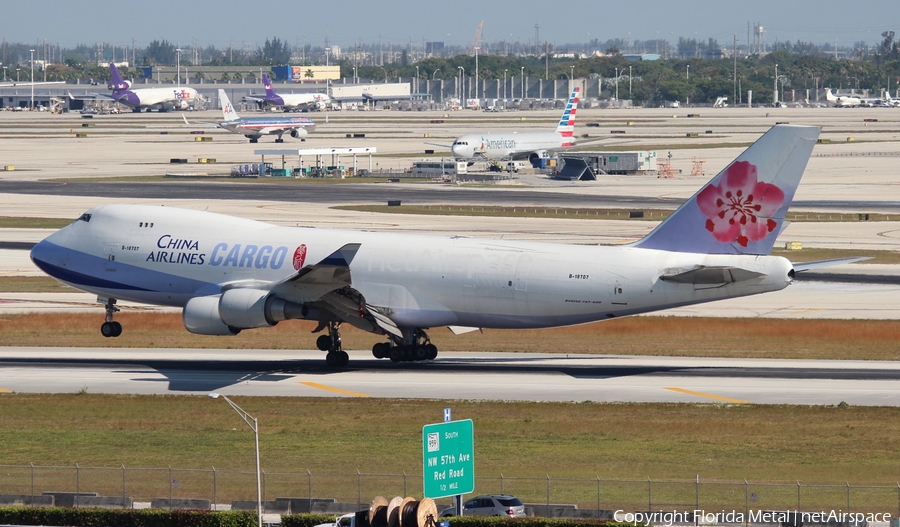 China Airlines Cargo Boeing 747-409F(SCD) (B-18707) | Photo 553453