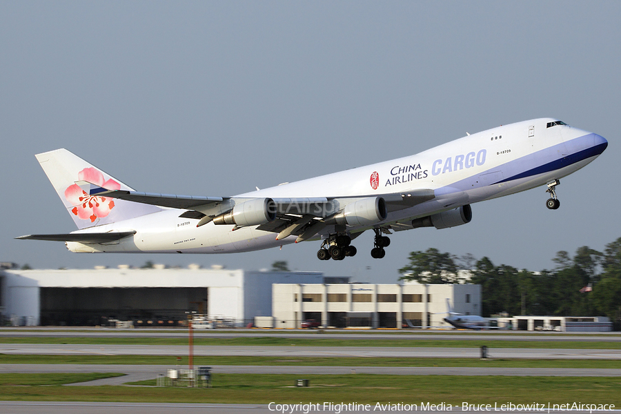 China Airlines Cargo Boeing 747-409F (B-18709) | Photo 139944