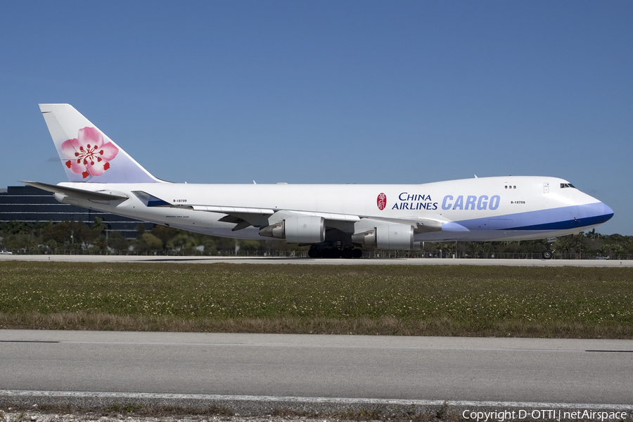China Airlines Cargo Boeing 747-409F (B-18709) | Photo 430607