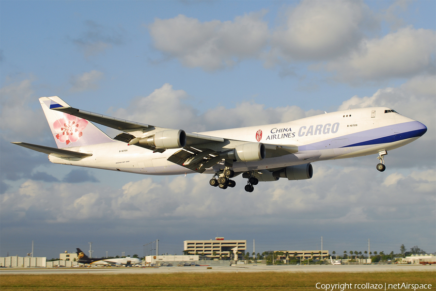 China Airlines Cargo Boeing 747-409F (B-18709) | Photo 8644