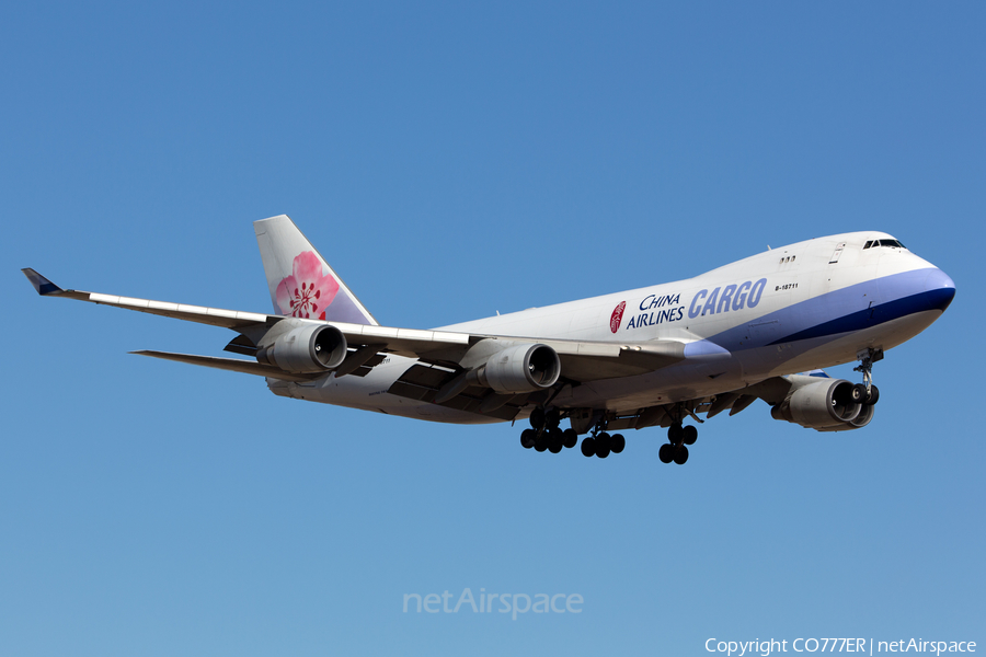 China Airlines Cargo Boeing 747-409F(SCD) (B-18711) | Photo 142892
