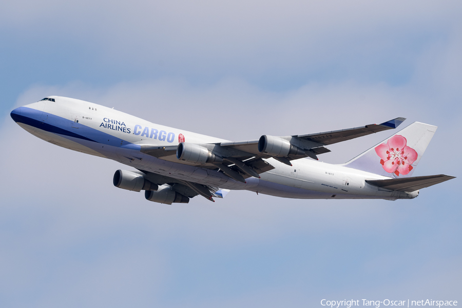 China Airlines Cargo Boeing 747-409F(SCD) (B-18717) | Photo 449366