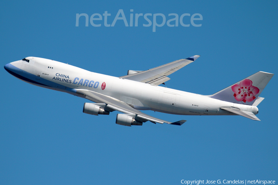 China Airlines Cargo Boeing 747-409F(SCD) (B-18717) | Photo 157333