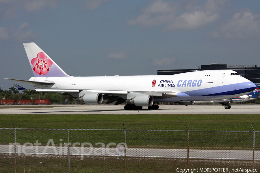 China Airlines Cargo Boeing 747-409F(SCD) (B-18717) | Photo 66821