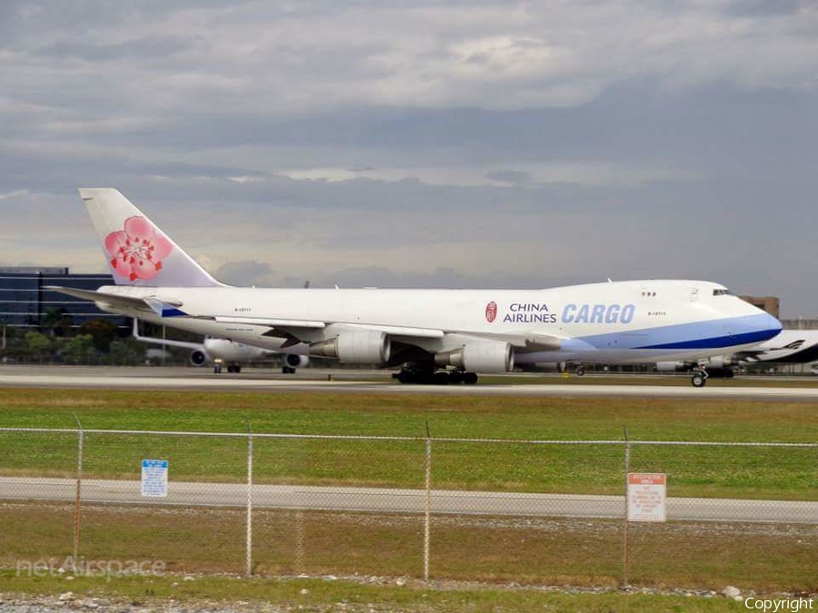 China Airlines Cargo Boeing 747-409F(SCD) (B-18717) | Photo 76263