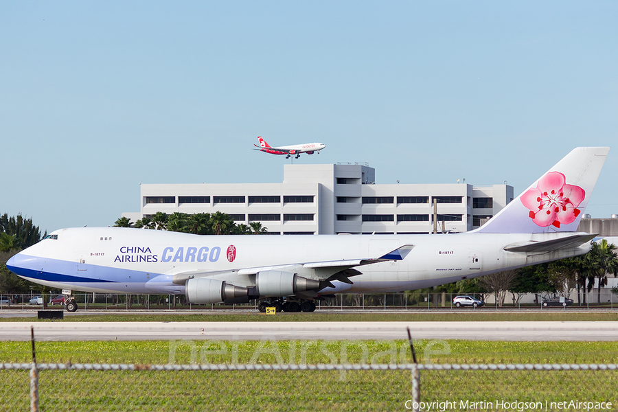 China Airlines Cargo Boeing 747-409F(SCD) (B-18717) | Photo 96989