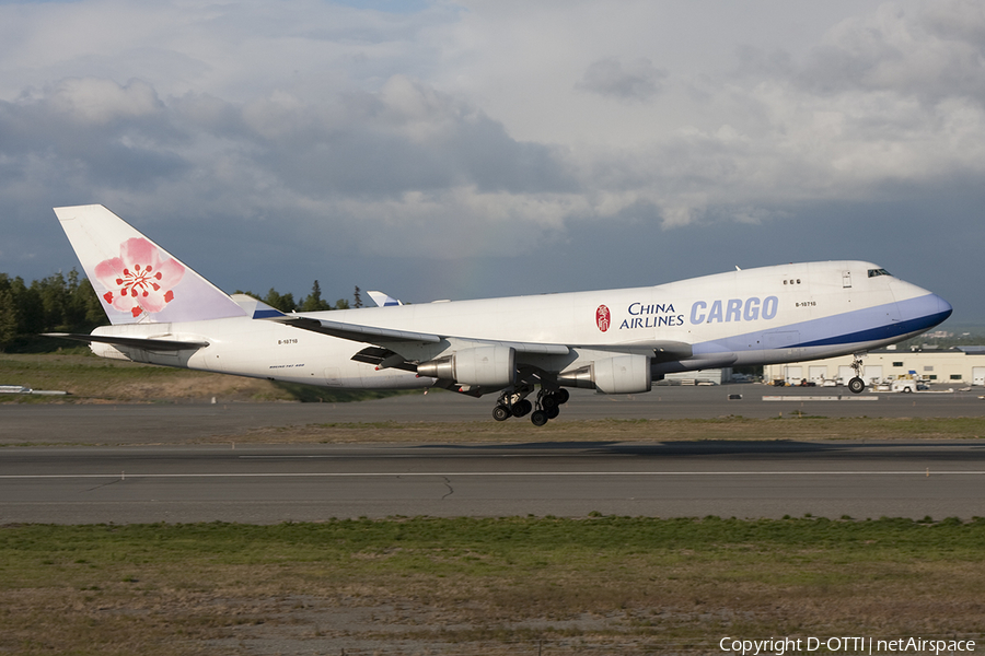 China Airlines Cargo Boeing 747-409F(SCD) (B-18718) | Photo 360239