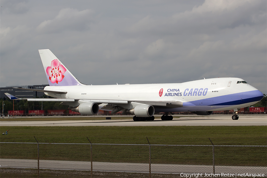 China Airlines Cargo Boeing 747-409F(SCD) (B-18718) | Photo 22216