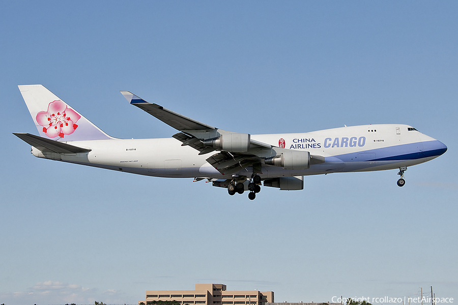 China Airlines Cargo Boeing 747-409F(SCD) (B-18718) | Photo 63745