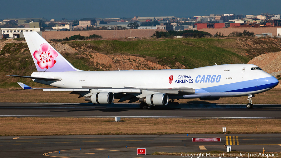 China Airlines Cargo Boeing 747-409F(SCD) (B-18718) | Photo 657776