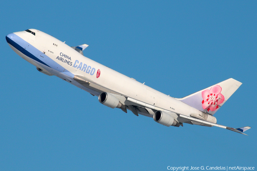 China Airlines Cargo Boeing 747-409F (B-18721) | Photo 209837