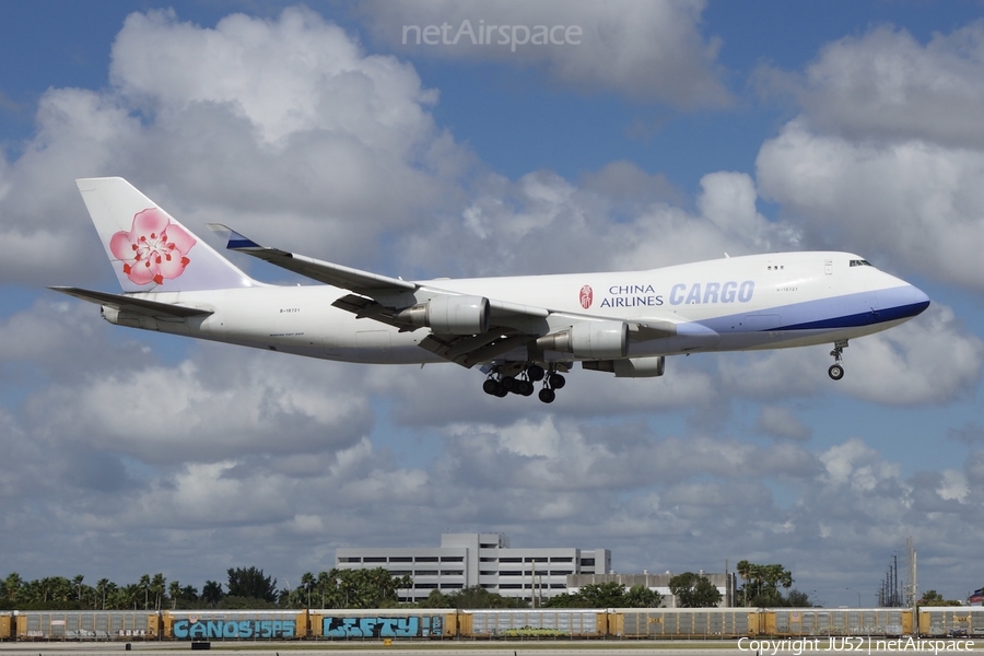 China Airlines Cargo Boeing 747-409F (B-18721) | Photo 291846