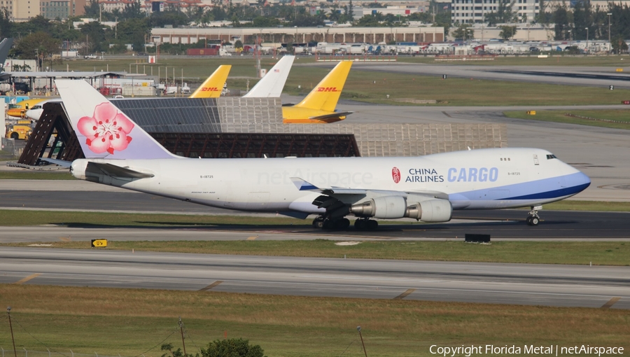 China Airlines Cargo Boeing 747-409F (B-18725) | Photo 553792