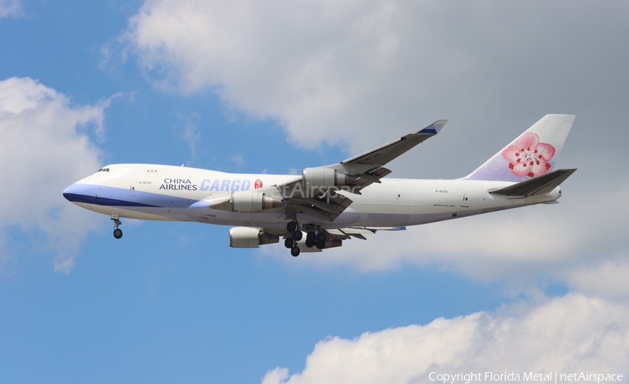 China Airlines Cargo Boeing 747-409F (B-18725) | Photo 553793