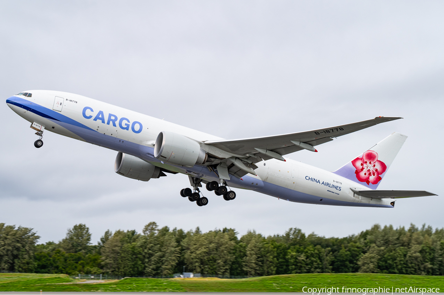 China Airlines Cargo Boeing 777-F09 (B-18778) | Photo 637851