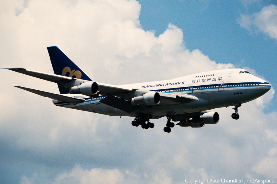 Mandarin Airlines Boeing 747SP-09 (B-1880) | Photo 74823