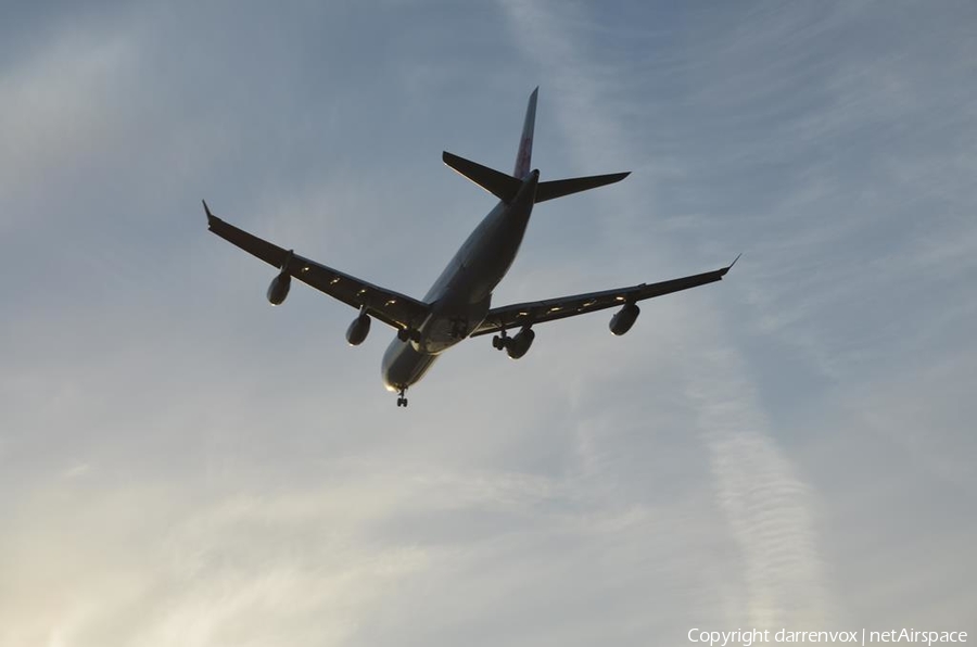 China Airlines Airbus A340-313X (B-18801) | Photo 54293