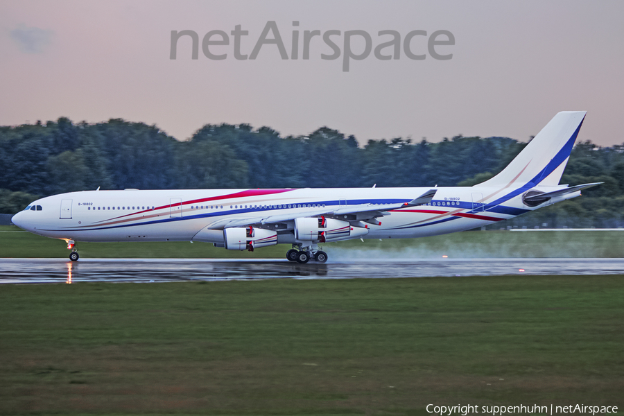 Swazi Government Airbus A340-313X (B-18802) | Photo 113417