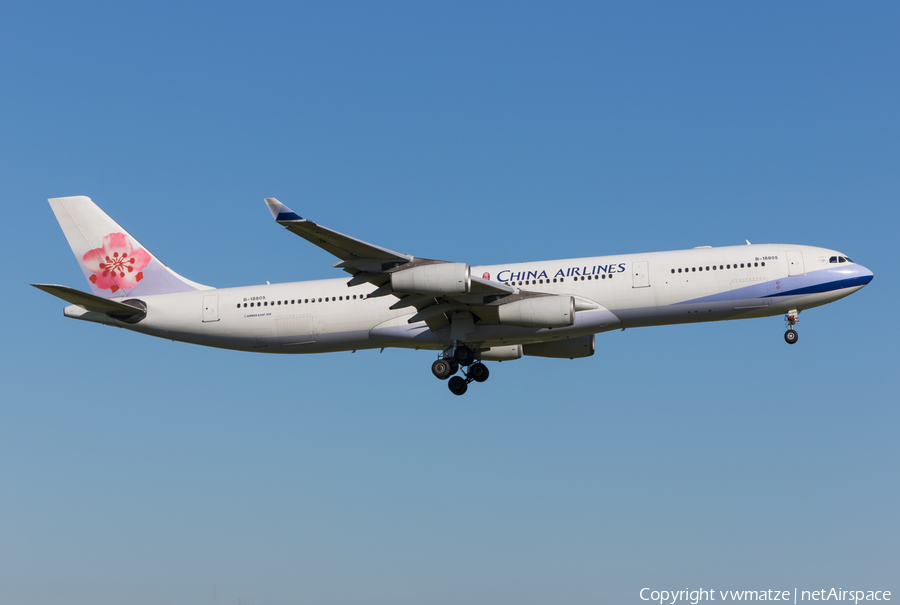 China Airlines Airbus A340-313X (B-18805) | Photo 428335