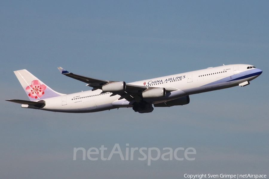 China Airlines Airbus A340-313X (B-18805) | Photo 11999