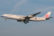China Airlines Airbus A340-313X (B-18806) at  Amsterdam - Schiphol, Netherlands