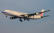 China Airlines Airbus A340-313X (B-18806) at  Amsterdam - Schiphol, Netherlands