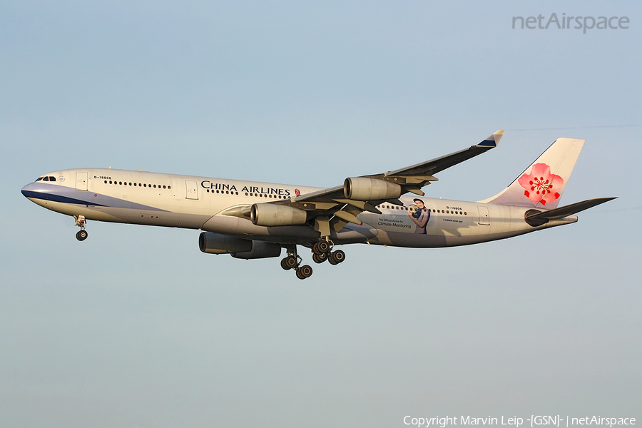 China Airlines Airbus A340-313X (B-18806) | Photo 97209