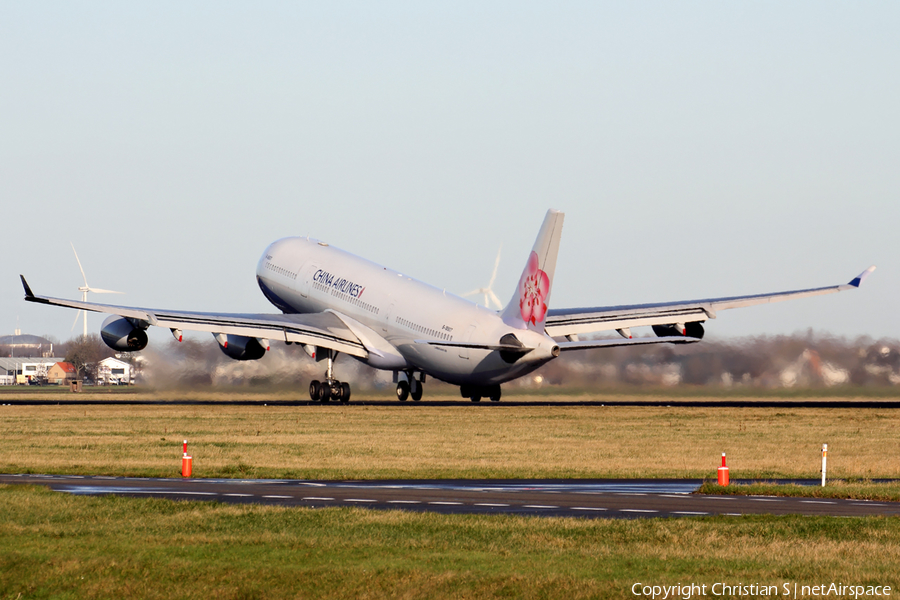 China Airlines Airbus A340-313X (B-18807) | Photo 96360